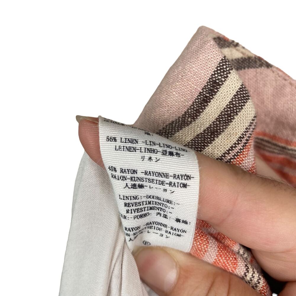 Free People Pink and Cream Striped Blazer - Picture 10 of 10